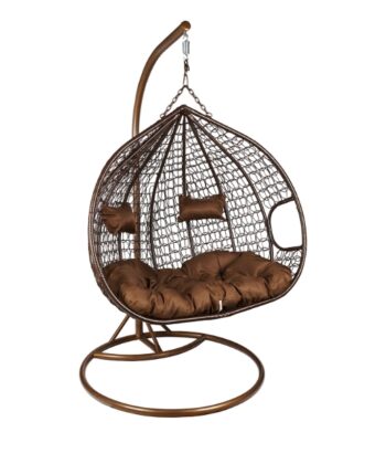 Elegant Hanging Egg Chair BALI – Weatherproof PE Rattan