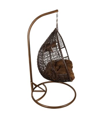 Elegant Hanging Egg Chair BALI – Weatherproof PE Rattan