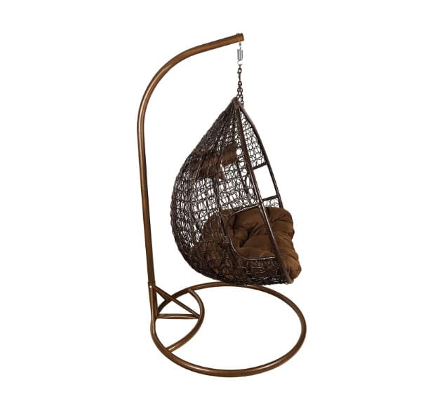 Elegant Hanging Egg Chair BALI – Weatherproof PE Rattan