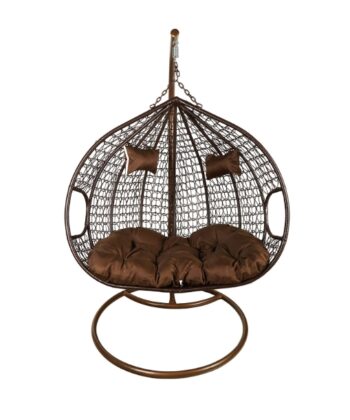 Elegant Hanging Egg Chair BALI – Weatherproof PE Rattan