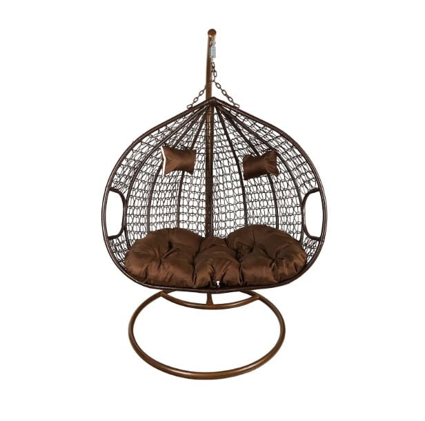 Elegant Hanging Egg Chair BALI – Weatherproof PE Rattan