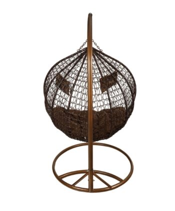 Elegant Hanging Egg Chair BALI – Weatherproof PE Rattan