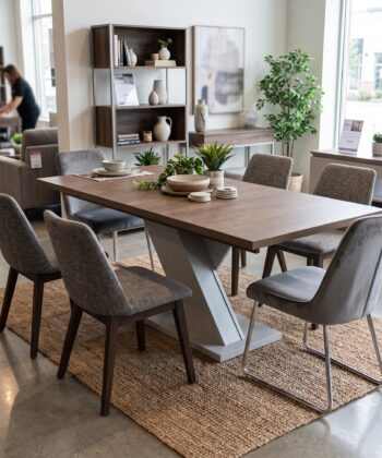 NovoLine Extend Dining Table – 150–190x80cm Modern Laminated X-Base