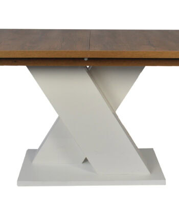 NovoLine Extend Dining Table – 150–190x80cm Modern Laminated X-Base