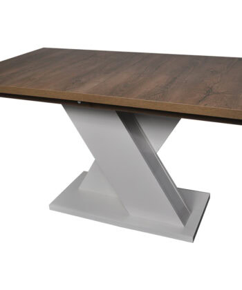 NovoLine Extend Dining Table – 150–190x80cm Modern Laminated X-Base