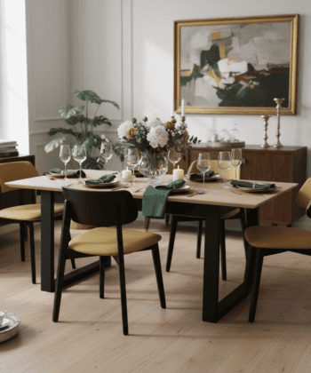 ST48 Extendable Dining Table 140-180x80cm – Beech Wood Legs