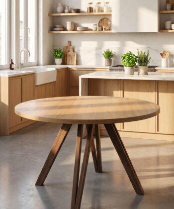Marco Extendable Round Dining Table (100 / 140 / 180 cm) &ndash; European Designer Quality