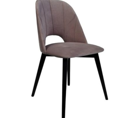 Zeno Maja II Metal Dining Chair - Modern Powder-Coated Frame