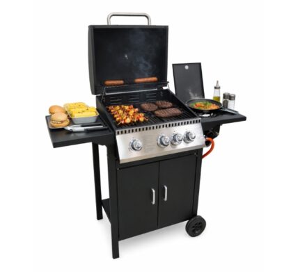 Dakar Black 3+1 Gas BBQ Station