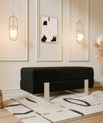 Arena Velvet Bench – 80x35 cm