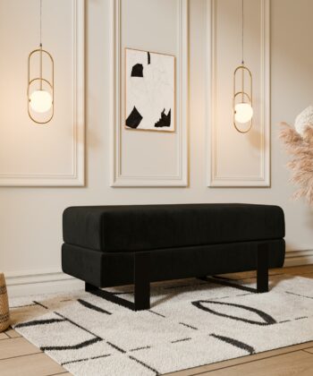 Arena Velvet Bench – 80x35 cm