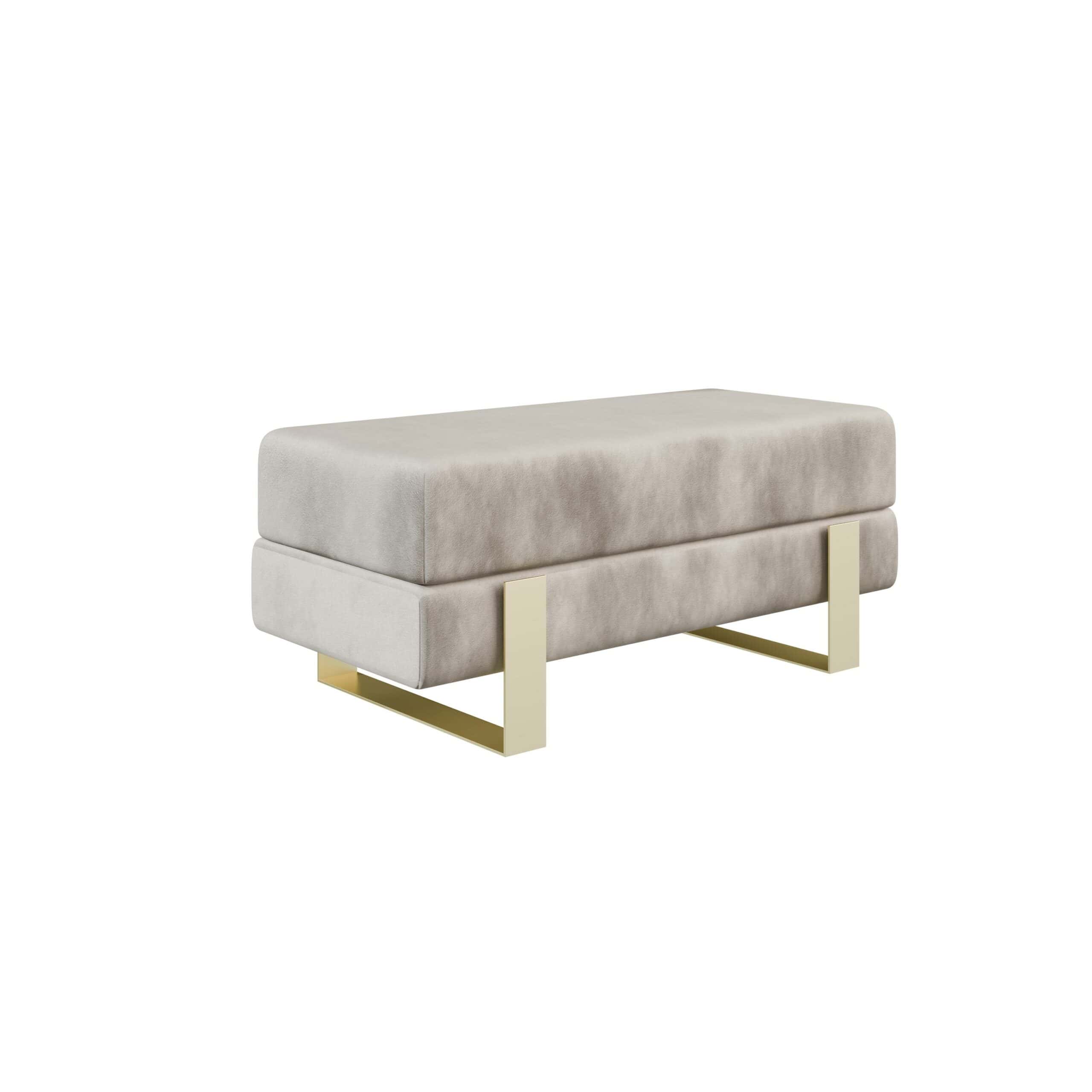 Arena Velvet Bench – 80x35 cm