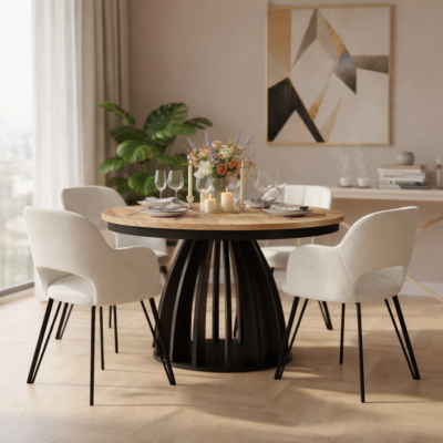 Axis Oak Extendable Table 180cm