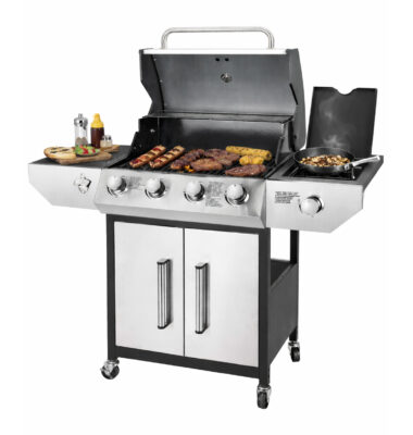 Ibiza 4+1 Gas Garden Grill – Silver