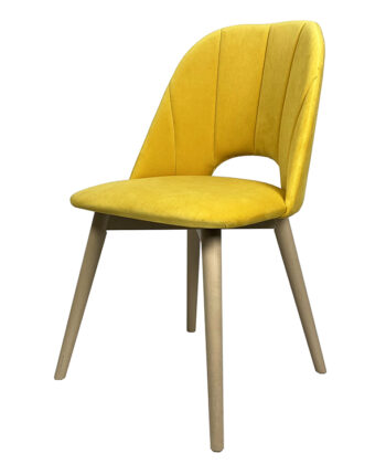 Zeno Gusto II Dining Chair – Modern Beech Wood Upholstered