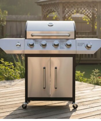 Ibiza 4+1 Gas Garden Grill – Silver