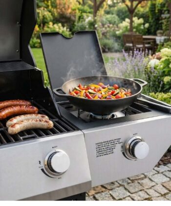 Ibiza 4+1 Gas Garden Grill – Silver