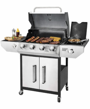 Ibiza 4+1 Gas Garden Grill – Silver