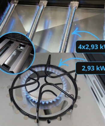Ibiza 4+1 Gas Garden Grill – Silver