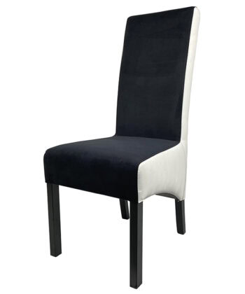 Kinga Highback Dining Chair – Elegant Tall Beech upholstered