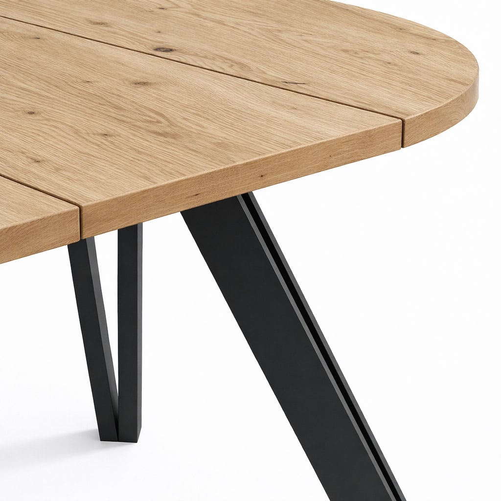 Marco Extendable Round Dining Table (100 / 140 / 180 cm) – European Designer Quality