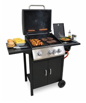 Dakar Black 3+1 Gas BBQ Station