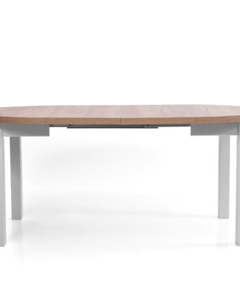 The Cillian Modern Round Extendable Dining Table 100-140cm
