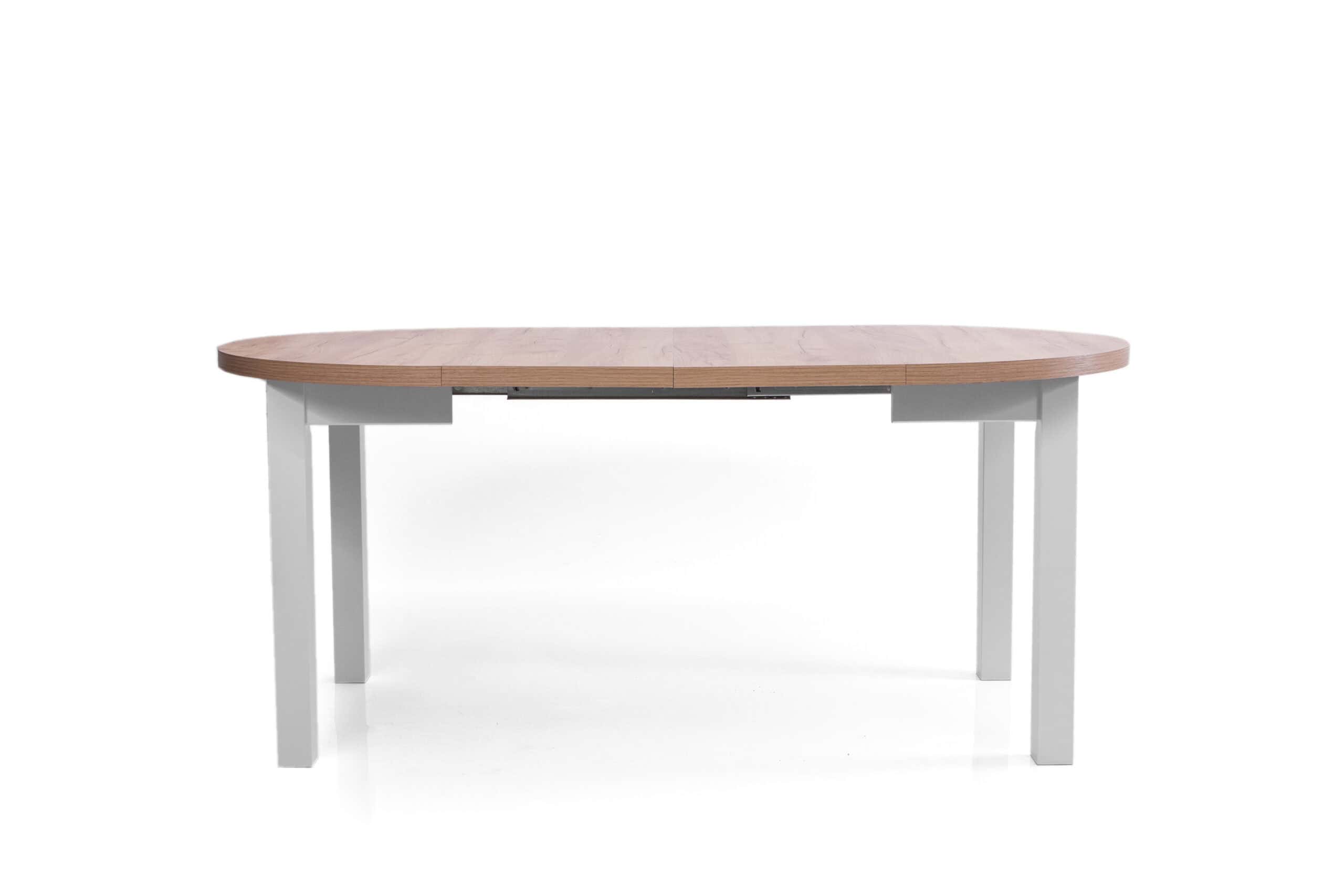 The Cillian Modern Round Extendable Dining Table 100-140cm