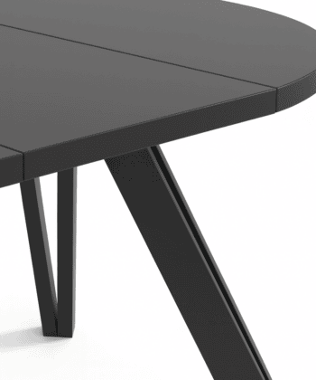 The Marco Modern Extendable Round Dining Table 100-140CM
