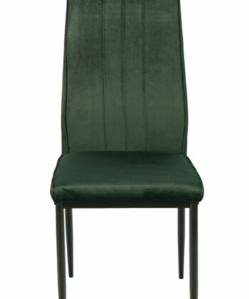 Velo Modern Gold Velvet Upholstered Dining Chair