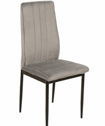 Velo Modern Gold Velvet Upholstered Dining Chair