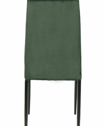 Velo Modern Gold Velvet Upholstered Dining Chair