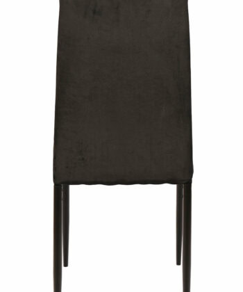 Velo Modern Gold Velvet Upholstered Dining Chair