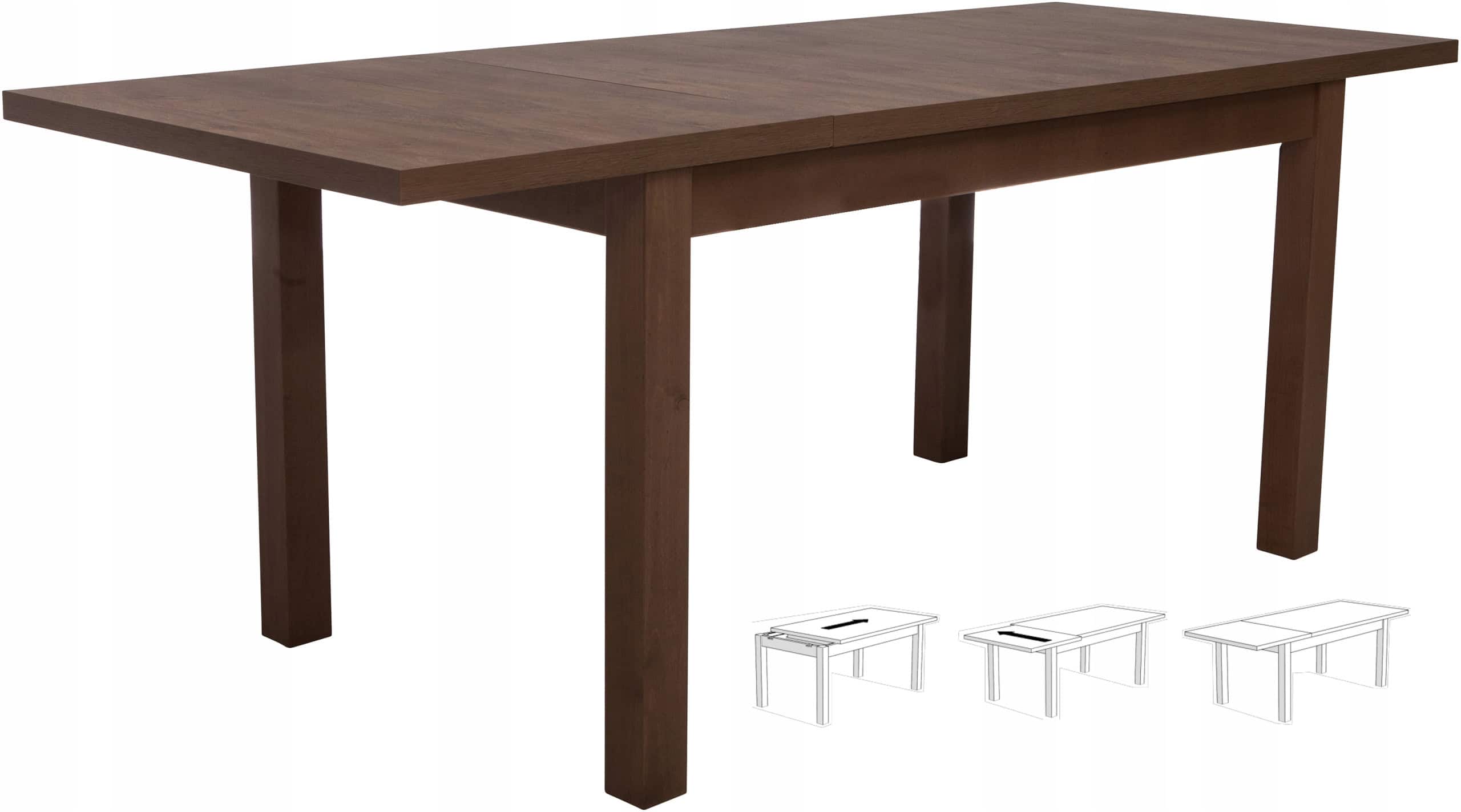 Vento Modern Extendable Dining Table – 70x120/170 cm