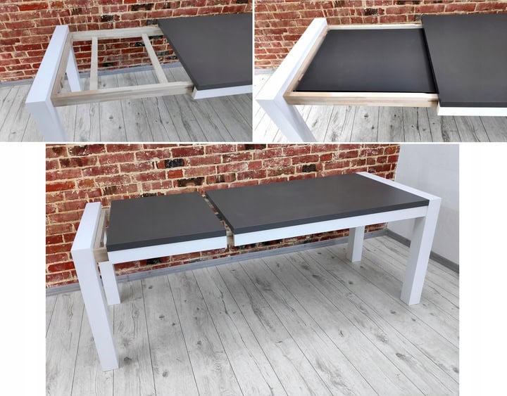 Vento Modern Extendable Dining Table – 70x120/170 cm