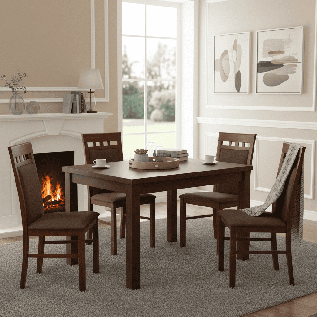 Vento Modern Extendable Dining Table – 70x120/170 cm