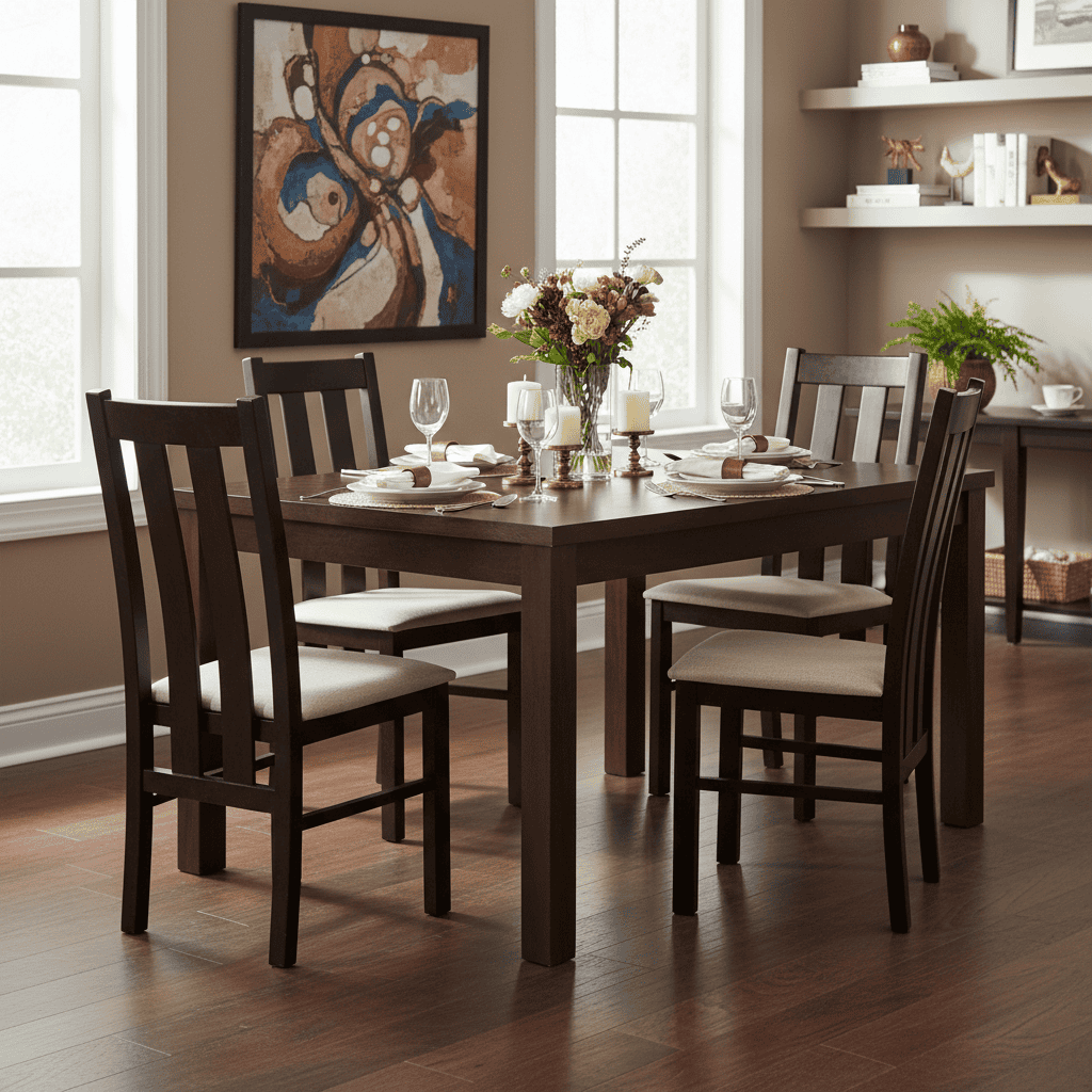 Vento Modern Extendable Dining Table – 70x120/170 cm
