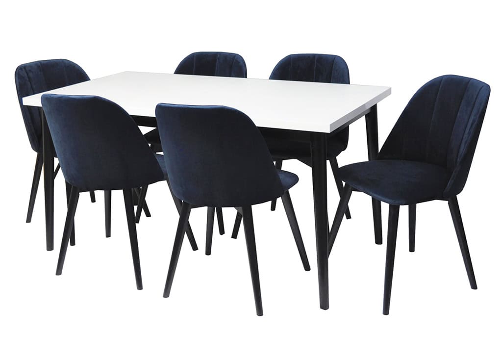 Zeno Gusto I Dining Chair – Modern Beech Wood Upholstered