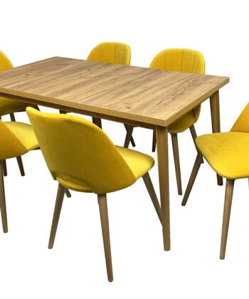 Zeno Gusto II Dining Chair – Modern Beech Wood Upholstered