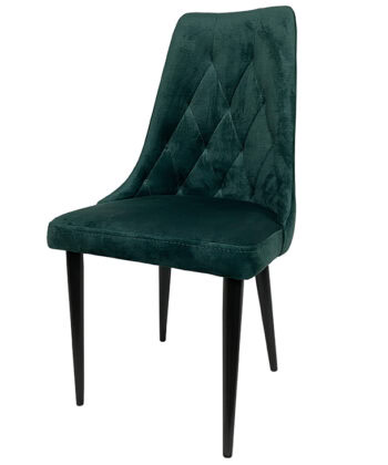Zeno Kenzo Dining Chair – Elegant Wood Frame Upholstered