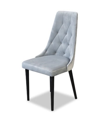 Zeno Kenzo Dining Chair – Elegant Wood Frame Upholstered
