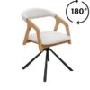 Oak Swivel Dining Chair