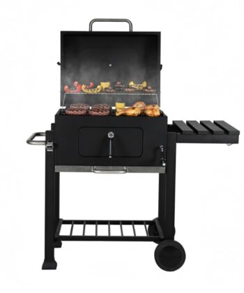 Rugia Large Charcoal Garden Grill with Lid