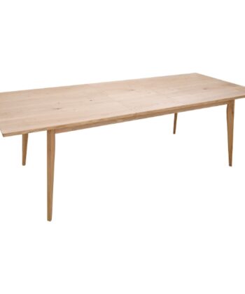 Ardena Extendable Dining Table with Natural Oak Veneer