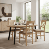 Arvian Extendable Round Dining Table 80-130cm