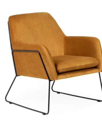 Bellmere White Boucle Lounge Armchair