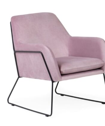 Bellmere White Boucle Lounge Armchair