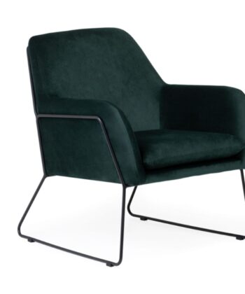 Bellmere White Boucle Lounge Armchair