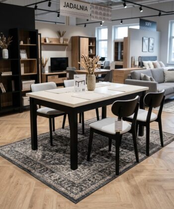 Sorven Extendable Dining Table 120 x 70 + 40 cm