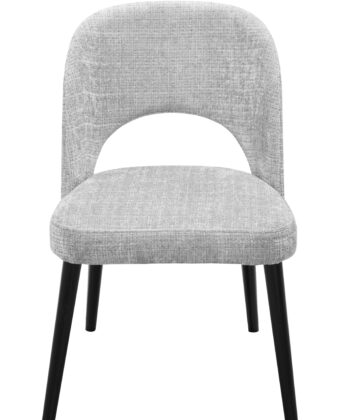 Grey Upholstered Dining Chair